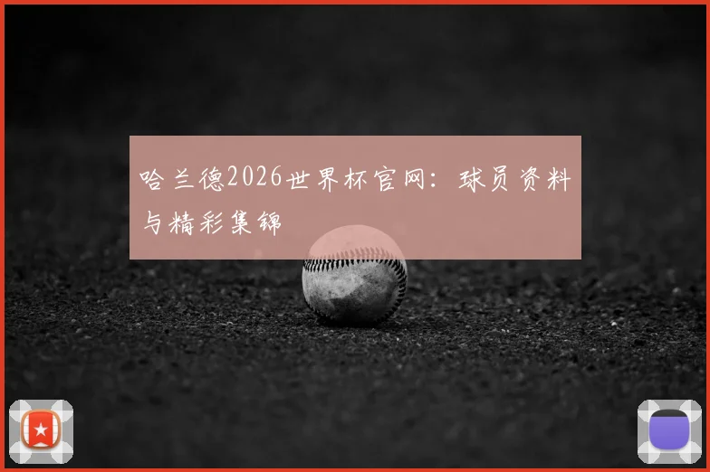 哈兰德2026世界杯官网:球员资料与精彩集锦